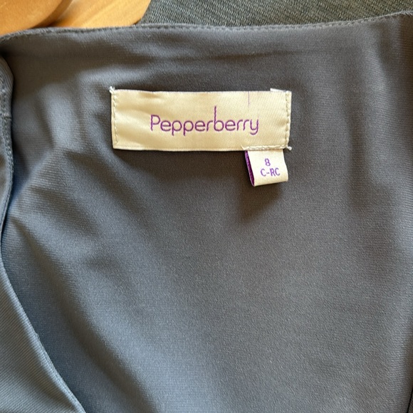 Grey column dress - Picture 3 of 3